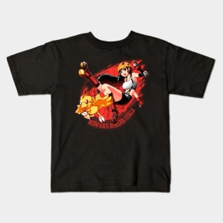 Midgar's Roller Girls Kids T-Shirt